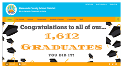 Desktop Screenshot of hernandoschools.org